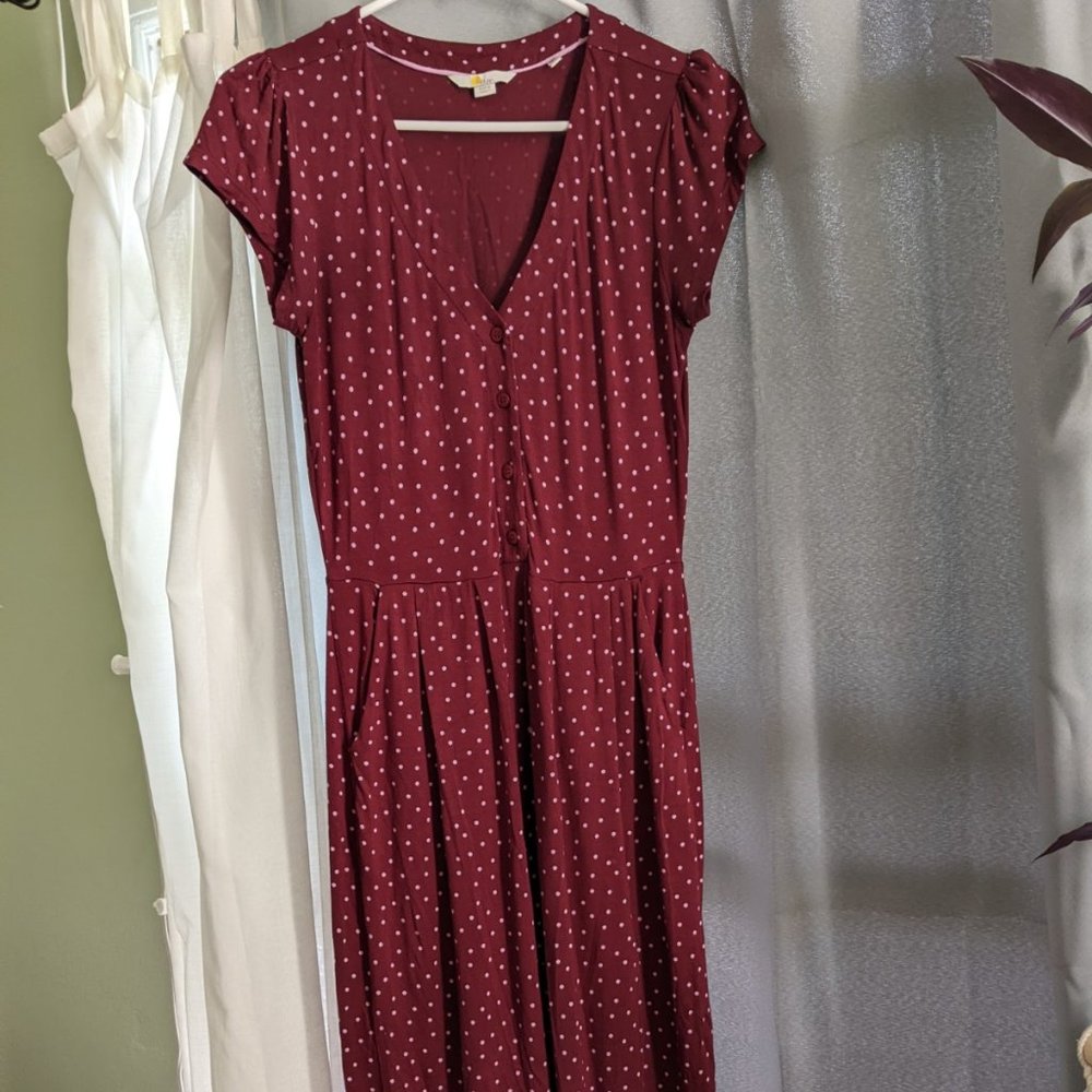 Boden Polka-Dot dress